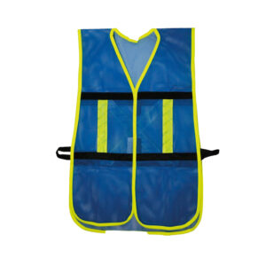 Chaleco malla ajustado azul Surtek