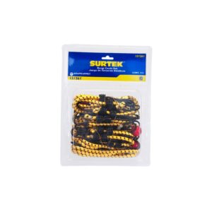 Juego de tensores elásticos 12 piezas Surtek