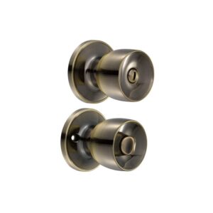 Cerradura de pomo para baño laton antiguo Lock