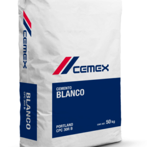 Cemento Blanco Cemex 50kg Envío Local Mty