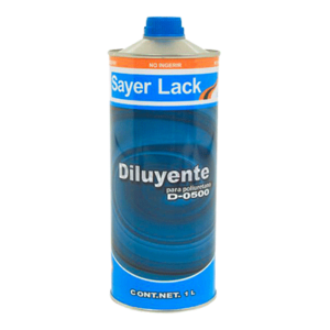 Diluyente para poliuretano 1L Sayer