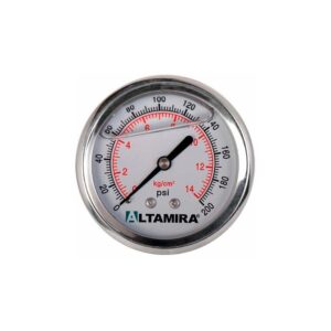 Manómetro de Glicerina 0-200 Psi Altamira