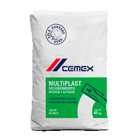 Multiplast Saco 40Kg Blanco Cemex