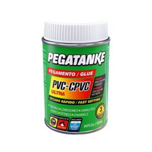Pegatanke PVC-CPVC Transparente 118ml