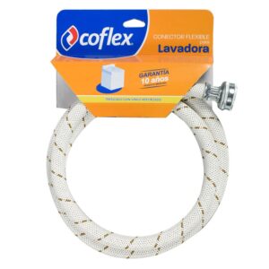 Conector flexible para lavadora 3/4  NH x 3/4 NH Coflex