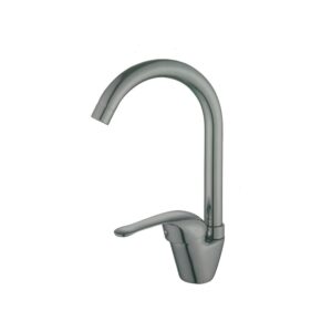 Monomando para fregadero acabado cromo negro C-103 Bousse