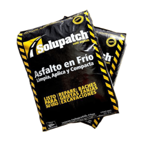 Asfalto en frio Solupatch 25kg  Venta Área Local Mty