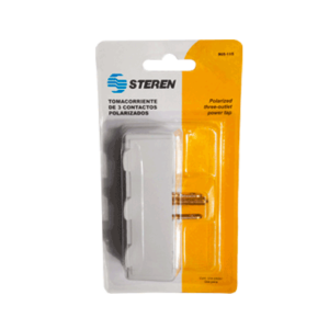 Toma de corriente de 3 contactos polarizado