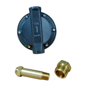 Regulador 1 vía de cobre para gas L.P IUSA