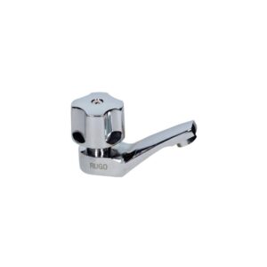 Llave Individual Lavabo Cromo 16-q 1 Pieza Rugo