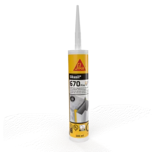 Sikasil 670 Fire 300ml blanco