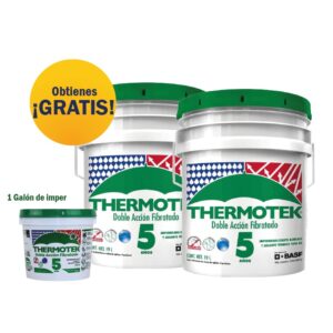 KIT 2 Cubetas Thermotek 19L de REGALO Galon imper Thermotek