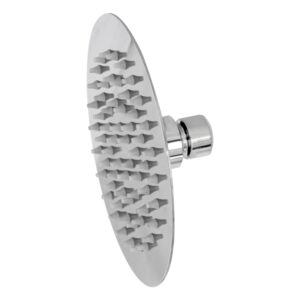 Regadera Ultra Delgada Redonda 8x8 Acero Inox Sin Rugo 44drb