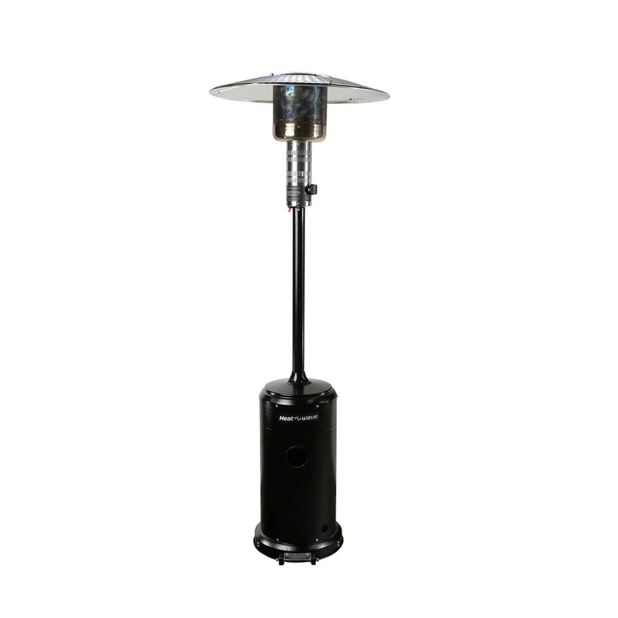 Calefactor Calentador Para Exterior Patio Gas Lp Heat Wave Color Negro