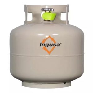 Cilindro para Gas 9 kg Beige C/Válvula Ingusa