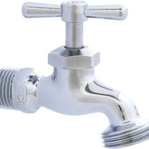 Llave de Compresión Cromada de 1/2" Dica