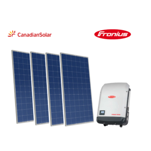 Kit De 4 Paneles Solares De 550W+Inversor