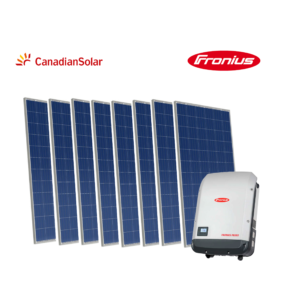 Kit De 8 Paneles Solares de 550W+Inversor