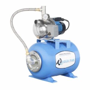 Bomba AQUA PAK con tanque AQ Horizontal Membrana