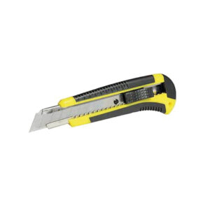 Cutter Con Cuerpo De Plástico Bimaterial De 18 mm, Cambio Automático De Navaja Surtek CUTF9