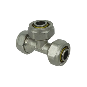 Conexión Tee Tuberías De Gas Coflex 1/2x1/2x1/2 Pulgadas