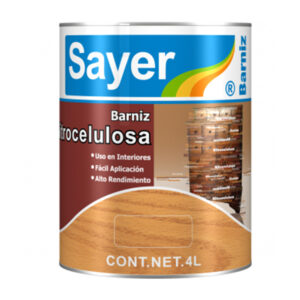 Barniz De 1 L Transparente Sayer